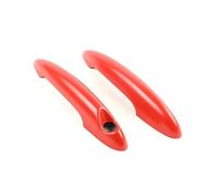SYMWBD Couvercle Enjoliveurs De Poignées Porte Pour MINI Pour Cooper S JCW R53 Décoration Extérieur Avant Ou Arrière 2 Pièces Housses Poignée Porte Voiture(Couleur 6,Devant)
