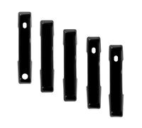 SYMWBD Couvercle Ensemble De 5 Enjoliveurs Poignées Porte Pour Ford Pour Bronco 2021-2023 Protection Extérieure Décoration Noir 2022 Housses Poignée Porte Voiture(Noir 1)