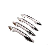 SYMWBD Couvercle Garniture De Poignée Porte Extérieure Pour Hyundai I30 (2012-2016) Décoration Protection Aspect Fibre Carbone Housses Poignée Porte Voiture(Argent 2)