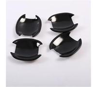 SYMWBD Couvercle Garniture De Poignée Porte Extérieure Pour Nissan Pour Note E12 (2013-2019) Décoration Protection Housses Poignée Porte Voiture(Noir 3)