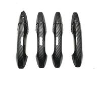 SYMWBD Couvercle Garniture De Poignée Porte Pour Accord Pour JDM 2003-2007 Décoration Extérieure Argent Chromé 1 Emplacement Pour Serrure Housses Poignée Porte Voiture(Couleur 2)