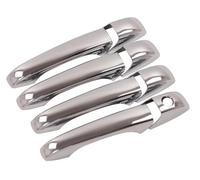 SYMWBD Couvercle Garniture De Poignée Porte Pour Journey 2009-2013 Décoration Protection Noir Brillant Housses Poignée Porte Voiture(Argent 1)