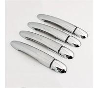 SYMWBD Couvercle Garniture De Poignée Porte Pour Megane MK2 2002-2008 Extérieur Décoration Chrome Housses Poignée Porte Voiture