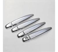 SYMWBD Couvercle Garniture De Poignée Porte Pour Subaru Pour Legacy BM BR 2010-2014 Autocollants Style Protection Housses Poignée Porte Voiture(Argent 3)