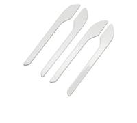 SYMWBD Couvercle Garniture De Poignée Porte Pour Tesla Pour Model 3 Y Décoration Style Autocollant Housses Poignée Porte Voiture(Blanc)