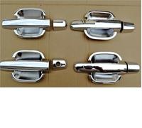 SYMWBD Couvercle Housse De Poignée Porte Extérieure Pour Chery Pour Tiggo 3 A5 (2005-2016) Garniture Décoration Housses Poignée Porte Voiture(Argent 1)