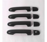 SYMWBD Couvercle Housse De Poignée Porte Extérieure Pour Hyundai Pour Elantra I20 I30 I 20 30 (2007-2012) Décoration Garniture Protection Housses Poignée Porte Voiture(Noir 2)