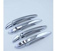 SYMWBD Couvercle Housse De Poignée Porte Extérieure Pour Hyundai Pour Tucson (conduite À Droite) 2015-2020 Garniture Décorative Housses Poignée Porte Voiture(Argent)