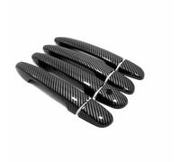 SYMWBD Couvercle Housse De Poignée Porte Extérieure Pour Mazda 2, 3 Et 6 (2007-2019) Décoration Garniture Protection Housses Poignée Porte Voiture(Noir 3)