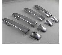 SYMWBD Couvercle Housse De Poignée Porte Extérieure Pour Subaru Pour Levorg (2015-2019) Décoration Garnitures Protection Housses Poignée Porte Voiture(Argent 2)