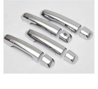 SYMWBD Couvercle Housse De Poignée Porte Extérieure Pour Toyota Pour Land Pour Cruiser Pour Prado 150 J150 2010-2019 Décoration Garniture Protection Housses Poignée Porte Voiture(Argent 2)