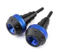 SYMWBD Curseur De Cadre Protections Anti-Chute pour Carénage De Moto pour Yamaha FZ 1, FZ1 pour FAZER, FZ6, FZ6S, FZ8 Coulisseau Anti-Chute pour Cadre(Bleu)