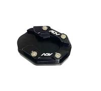 SYMWBD Extension De Béquille De Moto, Support Latéral pour ADV150 ADV350 ADV 150 350 2020 - 2023 Élargisseur de béquille latérale(Noir,X-1)