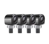 SYMWBD Indicateurs Road Clignotants Moto Avant Ou Arrière, Usage Général, LED Étanche Feux Clignotants pour Moto(Ensemble 1)