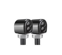 SYMWBD Indicateurs Road Clignotants Moto Avant Ou Arrière, Usage Général, LED Étanche Feux Clignotants pour Moto(Ensemble 4)