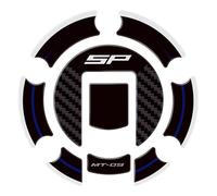 SYMWBD réservoir Autocollant Autocollant Latéral pour Réservoir De Moto pour Yamaha MT-09 SP MT 09 MT09 SP 2024 Protection De Réservoir Protection réservoir Moto(Ensemble 5)