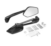 SYMWBD Rétroviseur Moto pour BMW R 1250 GS F850GS R1200GS LC ADV R1250GS F 850 GS R 1200 GS 2023 Rétroviseurs Latéraux Rétroviseur latéral pour Moto Rétroviseur pour Mot(Noir B)