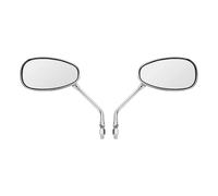 SYMWBD Rétroviseurs Latéraux De Moto pour Yamaha FZ6N FZ1N MT-01 MT-03 VMAX 1700 V-MAX1200 10 Mm Rétroviseur Latéral 1 Paire Rétroviseur latéral pour Moto Rétroviseur pour Mot