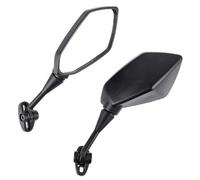 SYMWBD rétroviseurs réglable Rétroviseur Latéral Réglable pour Moto pour Yamaha YZF-R125 YZF R125 YZFR125 WGP YZF-R1S YZF R1S YZFR1S Pièces détachées rétroviseur Moto(Noir 1)
