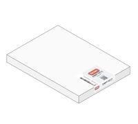 synaps XM135, Support indéchirable polyester mat, 120µ, 135g, A3, paquet de 250 feuilles Blanc