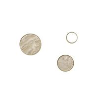 SynapSYA Boutons De Tiroir un Seul Trou Boutons de tiroir commode en laiton à motif marbré rond, poignées/boutons placard, meuble, quincaillerie traction(Color 4,S (with hook screw))