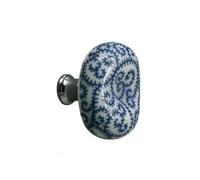 SynapSYA Boutons De Tiroir un Seul Trou Boutons de tiroir en céramique, boutons d'armoire porcelaine colorée for la décoration intérieure, commode for chambre, placard(Color 20)