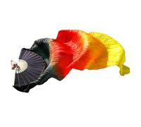 SynapSYA Fan Veil Danse du Ventre Belly Dance Voiles de Danse du Ventre for Femmes, 1 Paire, 180 x 90 cm(Type 5 1PC,280cm)