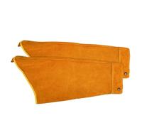 SynapSYA Manchons à Souder en Cuir pour Hommes Manchons de protection en cuir for bras soudeur, résistants à la chaleur et aux flammes, vachette. Protection des for soudeurs toute sécurité