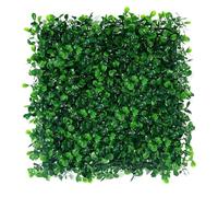 SynapSYA Panneaux Muraux De Gazon Artificiel Lot de 10 Haies murales artificielles d'eucalyptus de 25 cm, for Jardin Vertical, Fausses Plantes, buis, décoration de Mariage(8 pcs)