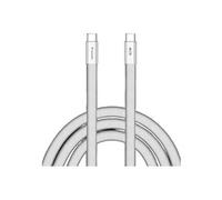 Sync and Charge - Câble USB - USB-C (M) pour USB-C (M) - 1.2 m - USB Power Delivery 3.0 (60W), SoftTouch design - blanc