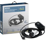 SYNCHRO Chargeur Voiture Électrique Type 2, Secteur 230V 3,7kW 8-16A 6,2m