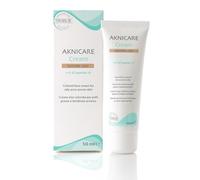 Synchroline - Aknicare Cream Teintée Clair Crème Visage Colorée 50 Ml Anti-Imperfections Peau Grasse et Impure Avec Acide Salicylique Zinc Lactate et Acide Hyaluronique, Made In Italy
