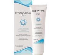 Synchroline - Hydratime Plus Cream Crème Hydratante Intensive Visage et Cou 50 Ml Avec Céramides Acide Hyaluronique et Urée Texture Légère et Protectrice, Made In Italy