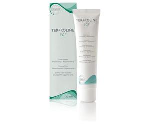 Synchroline - Terproline Egf Crème Visage Tonifiante et Régénérante 30 Ml Avec Facteur de Croissance Épidermique Acide Hyaluronique et Centella Asiatica Post Traitements Esthétiques, Made In Italy