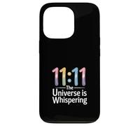 Synchronicité « L'univers chuchote » Numérologie 11:11 Coque pour iPhone 13 Pro