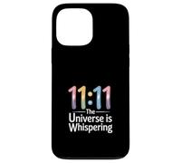 Synchronicité « L'univers chuchote » Numérologie 11:11 Coque pour iPhone 13 Pro Max