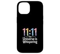 Synchronicité « L'univers chuchote » Numérologie 11:11 Coque pour iPhone 14