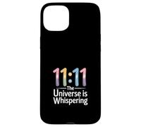 Synchronicité « L'univers chuchote » Numérologie 11:11 Coque pour iPhone 15 Plus