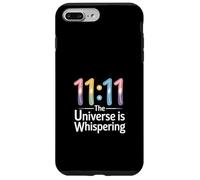 Synchronicité « L'univers chuchote » Numérologie 11:11 Coque pour iPhone 7 Plus/8 Plus