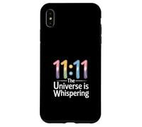 Synchronicité « L'univers chuchote » Numérologie 11:11 Coque pour iPhone XS Max