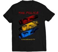 Synchronicity T Shirt The Police Rock Band Every Breath You Take King of Pain Black S
