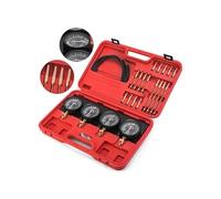 VEVOR Kit de Jauges à Vide de Synchronisation de Carburateur 4 Pièces, Dépressiomètre Carburateur avec Adaptateurs Courts et Longs, Synchronisateur de Carburateur, Carburateur à Vide Moto Voiture