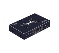 Synchroniseur USB 2/4/8 Ports - Synchroniseur Contrôleur De Souris Clavier DNF, Commutateur/distributeur/partageur KVM En Métal, Pour Salles De Jeux, Surveillance De Sécurité(4 ports)