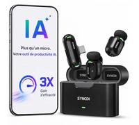 SYNCO SMICT Micro Cravate sans Fil IA pour Android