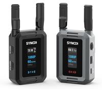 SYNCO Système de Transmission Vidéo HDMI sans Fil 1080P 60FPS, XVision Émetteur et Récepteur HD avec Double Sortie HDMI et Sortie de Boucle 0.04s Latence 300m pour Streaming Live Production Vidéo