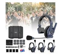 SYNCO XTALK Master Mesh Talk Casque Intercom sans Fil (4 PCS)
