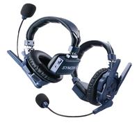 SYNCO Xtalk Master Système de casque interphone sans fil, duplex intégral 2,4 GHz, portée de 500 m, connexion sans maître, suppression du bruit ENC, faible latence de 45 ms, batterie 15H, contrôle par