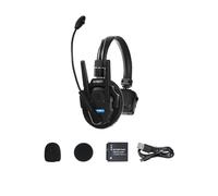 SYNCO XTalk XPro 2.4GHz Système d'interphone sans Fil Casque Duplex intégral Schéma Directeur aléatoire 1640ft/500m 24H Batterie (XPro1 (1PCS))