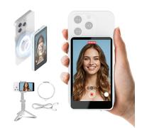 SYNCO XView M4 Écran de Surveillance Magnétique Téléphone Vlog Selfie 4K/1080p - Caméra Arrière sans Fil 50m, Rotation 180°, Batterie 3H, Compatible iPhone/Android pour TikTok/Youtube (Bleu)