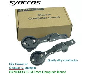 SYNCROS ADDICT RC guidon intégré support d'ordinateur GPS/Garmin/Bryton/Wahoo support de montage CRESTON IC SL Normal version
